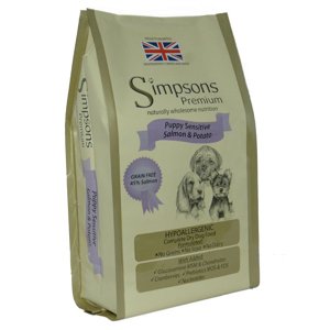 Simpsons Premium Puppy Sensitive losos & brambory - 12 kg