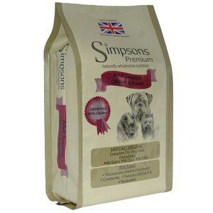 Simpsons Premium Adult Sensitive kuře & brambory - 12 kg