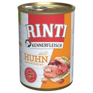 RINTI Kennerfleisch 24 x 400 g  - Mix kuřecí, telecí