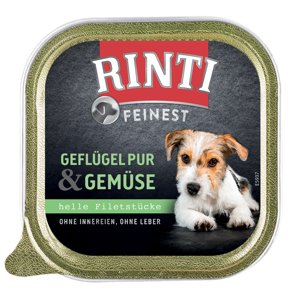 RINTI Feinest 11 x 150 g - drůbeží & zelenina