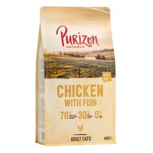 Purizon Adult kuře & ryba - bezobilné - 400 g