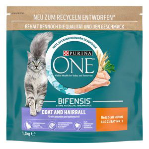 PURINA ONE Coat & Hairball - 1,4 kg