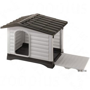 Ferplast Dogvilla plastová bouda pro psy - Dogvilla 90: D 88 x Š 72 x V 65 cm