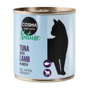 Cosma Nature 6 x 280 g - Tuňák a jehněčí