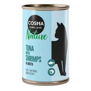 Cosma Nature 6 x 140 g - Tuňák a krevety