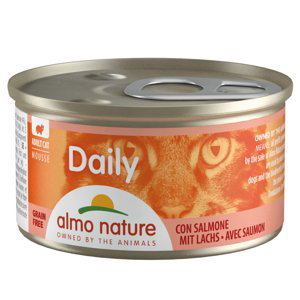 Almo Nature Daily Menu 6 x 85 g - Pěna s lososem