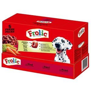 Frolic Hovězí, mrkev + obiloviny - 7,5 kg