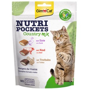 GimCat Nutri Pockets - Country-Mix (3 x 150 g)