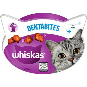 Whiskas Dentabites pamlsky pro kočky - kuřecí 8 x 40 g