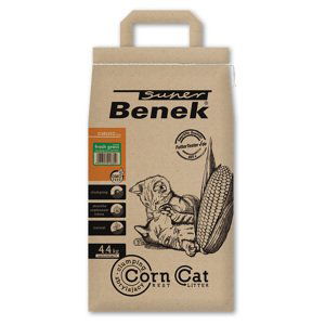 Benek Super Corn Cat čerstvá tráva - 7 l (cca 4,4 kg)