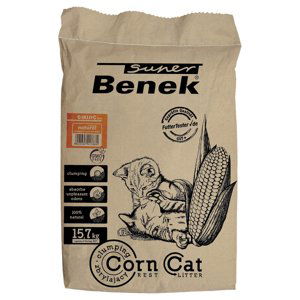 Benek Super Corn Cat Natural - 25 l (cca 15,7 kg)