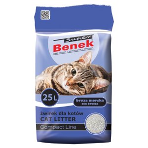 Benek Super Compact s vůní moře - 25 l (cca 20 kg)