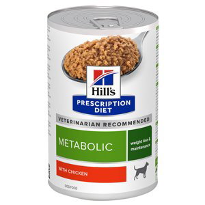 Hill's Prescription Diet Metabolic Weight Management s kuřecím - 48 x 370 g