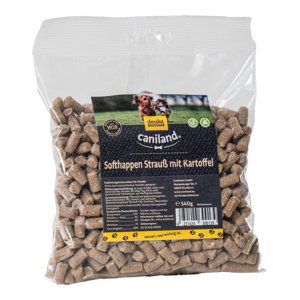 Caniland Soft pštrosí bez obilovin - Výhodné balení: 2 x 540 g