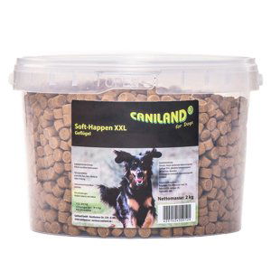 Caniland Soft drůbeží-Trainees XXL-kyblík - Výhodné balení: 2 x 2 kg