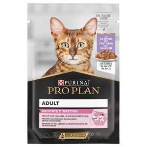 PURINA PRO PLAN Adult Delicate Digestion 6 x 85 g - krůtí