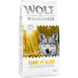 Wolf of Wilderness Adult "Sunny Glade" - jelen - 12 kg