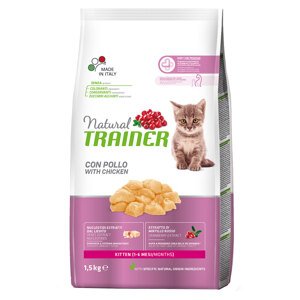 Natural Trainer Kitten Chicken - 2 x 1,5 kg