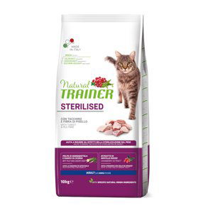 Natural Trainer Adult Sterilised White Meat - 10 kg