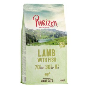 Purizon Adult jehněčí & ryba - bezobilné - 400 g