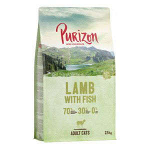 Purizon Adult jehněčí & ryba - bezobilné -  2,5 kg