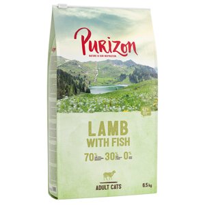 Purizon Adult jehněčí & ryba - bezobilné - Výhodné balení 2 x 6,5 kg