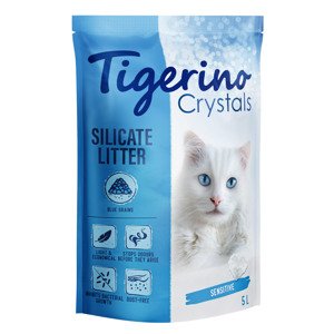 Kočkolit Tigerino Crystals - Fun (barevný) - modrý 3 x 5 l