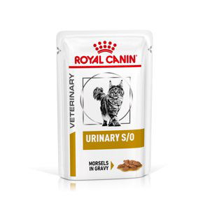 Royal Canin Veterinary Feline Urinary S/O - 24 x 85 g kousky v omáčce