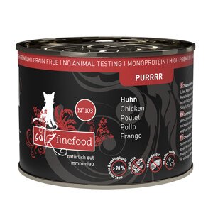 catz finefood Purrrr konzerva 6 x 200/190 g - No. 103 Kuřecí (6 x 200 g)