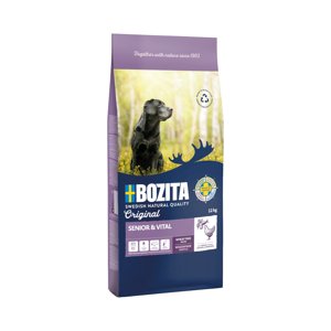 Bozita Original Senior & Vital s kuřecím - bez pšenice - 2 x 12 kg