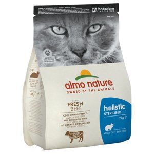 Almo Nature Holistic Sterilised Beef & Rice - Výhodné balení 2 x 2 kg