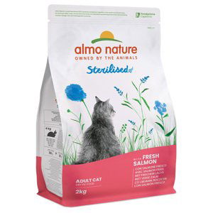 Almo Nature Holistic Sterilised losos s rýží - Výhodné balení 2 x 2 kg