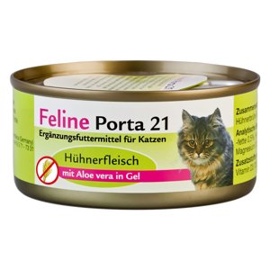 Feline Porta 21 12 x 156 g - Kuřecí maso s aloe