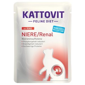 Kattovit Niere/Renal kapsičky  - 6 x 85 g s hovězím