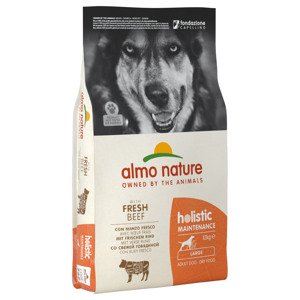 Almo Nature Holistic Adult hovězí s rýží Large - 12 kg