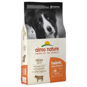 Almo Nature Holistic Adult hovězí s rýží Medium - 12 kg