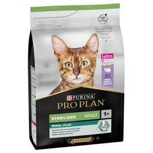 PURINA PRO PLAN Sterilised Adult Renal Plus Turkey - Výhodné balení 2 x 3 kg