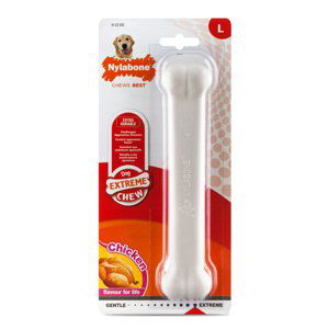 Nylabone Dura Chew Chicken - 2 x - L: d 20 x š 4,0 x v 2,0 cm