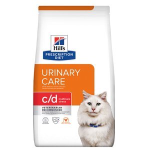 Hill's Prescription Diet c/d Urinary Stress Urinary Care s kuřecím - Výhodné balení: 2 x 8 kg