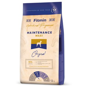 Fitmin Program Maxi Maintenance - Výhodné balení: 2 x 12 kg