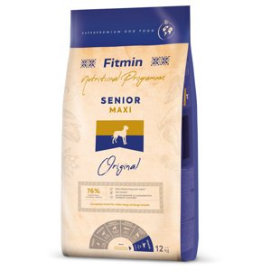 Fitmin Program Maxi Senior - Výhodné balení 2 x 12 kg