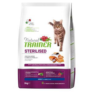 Natural Trainer Adult Sterilised Salmon - 3 kg