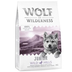 Little Wolf of Wilderness Junior - Wild Hills - kachna - 1 kg