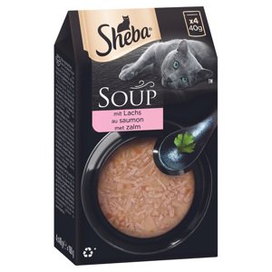 Sheba Classic Soup kapsičky 80 x 40 g výhodné balení - Losos