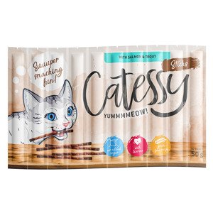 Catessy Sticks 10 ks - Losos & pstruh  10 x 5 g