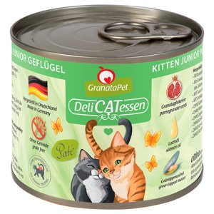 GranataPet DeliCatessen 12 x 200 g - Kitten: drůbeží