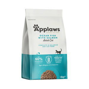 Applaws Adult  Cat Ocean Fish & Salmon - Výhodné balení 2 x 1,8 kg