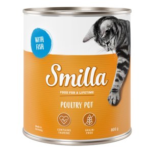 Smilla Drůbeží konzervy 6 x 800 g - jemné drůbeží s rybou