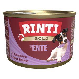 RINTI Gold 24 x 185 g - kachní srdce