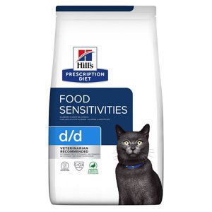 Hill's Prescription Diet d/d Food Sensitivities kachna a zelený hrášek - 3 kg